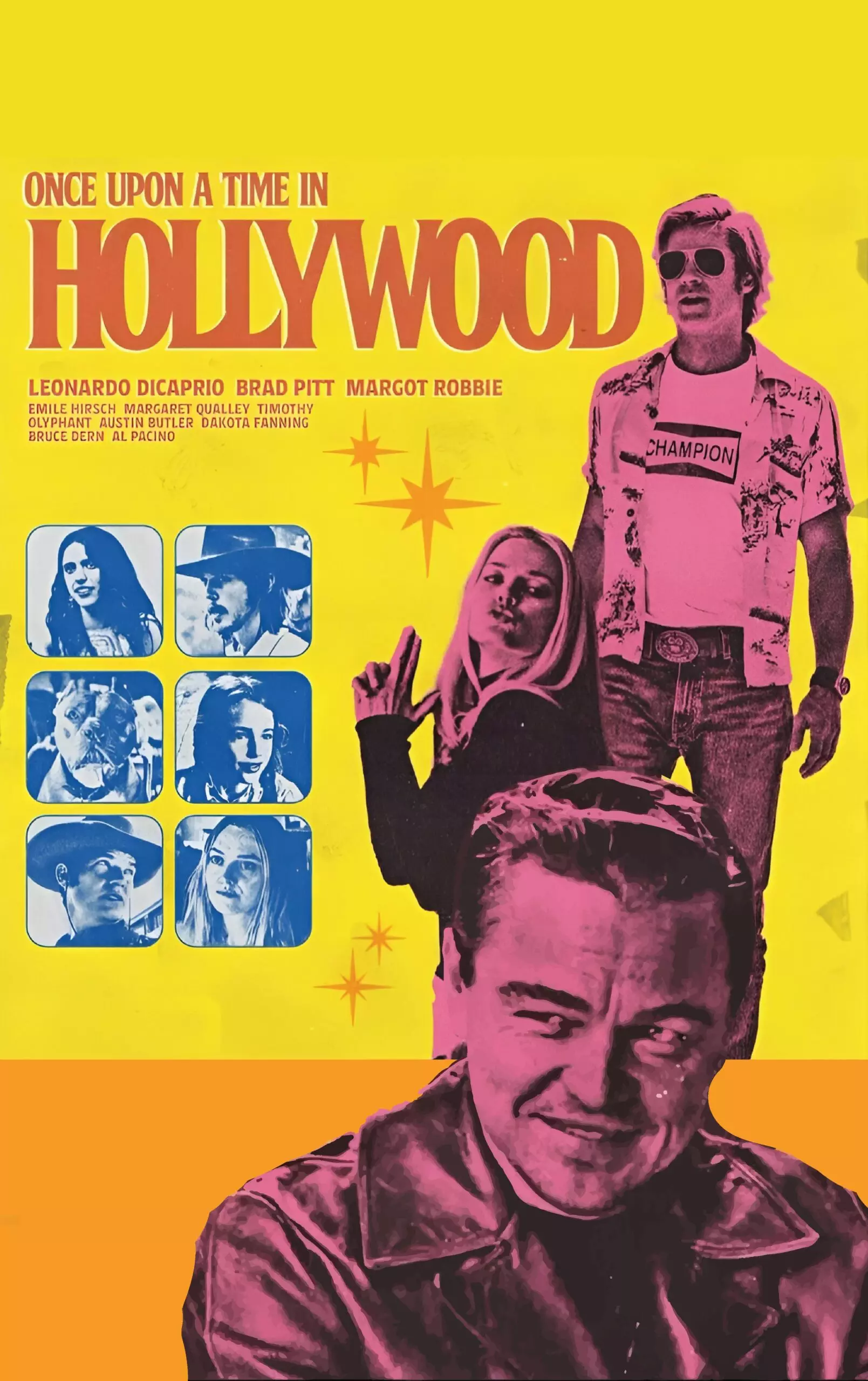 Once upon a time in Hollywood - Poster
