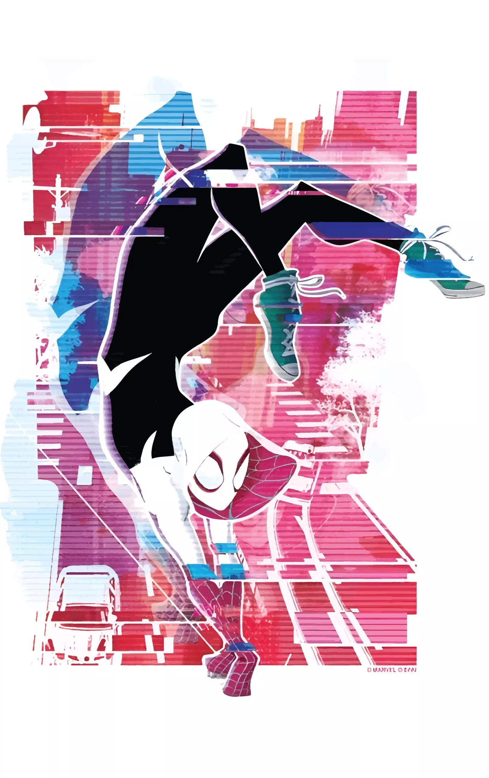 Gwen Spider-Man across the Spider-verse - Poster