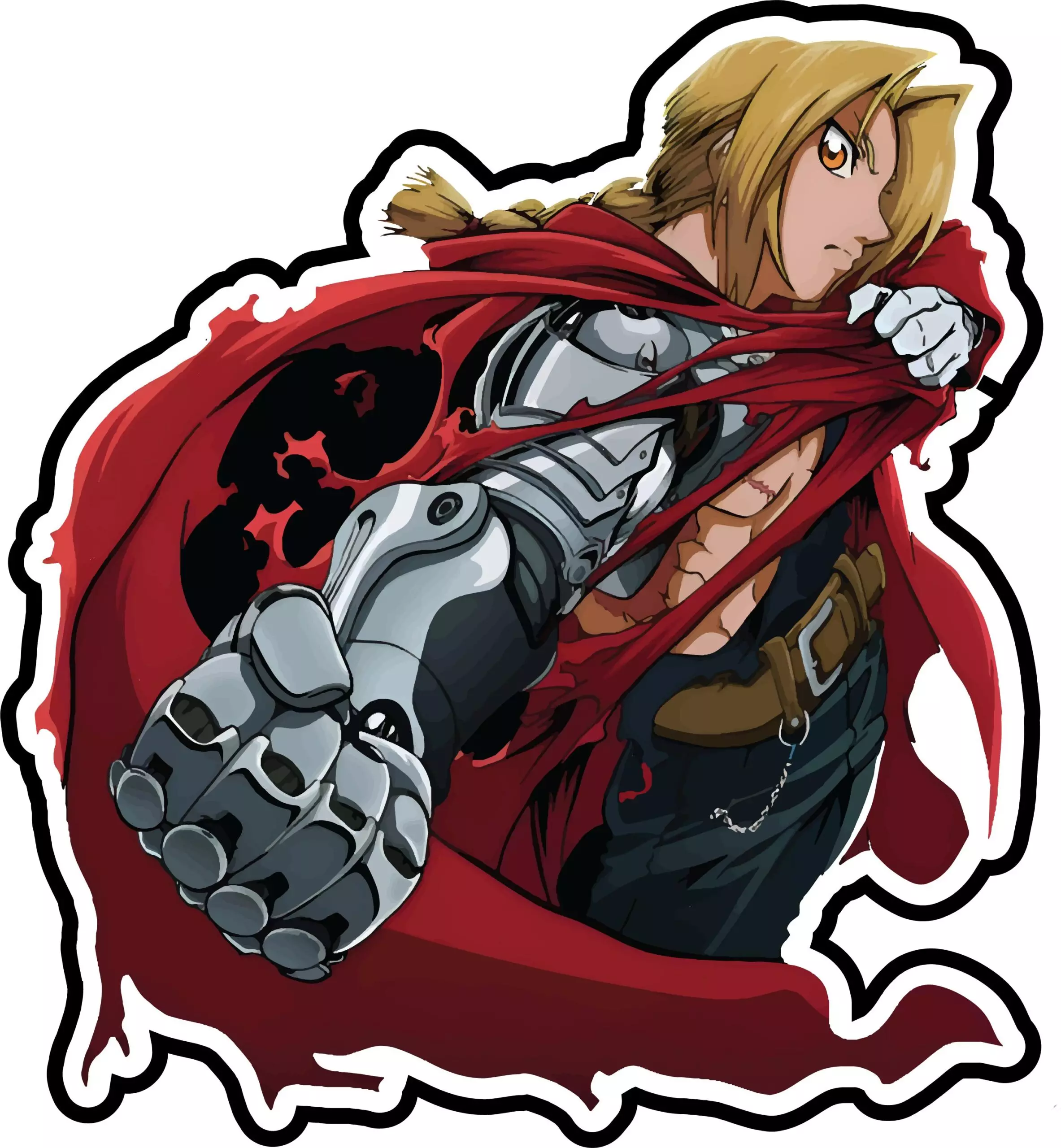 Edward Elric - Full Metal Alchemist - Sticker