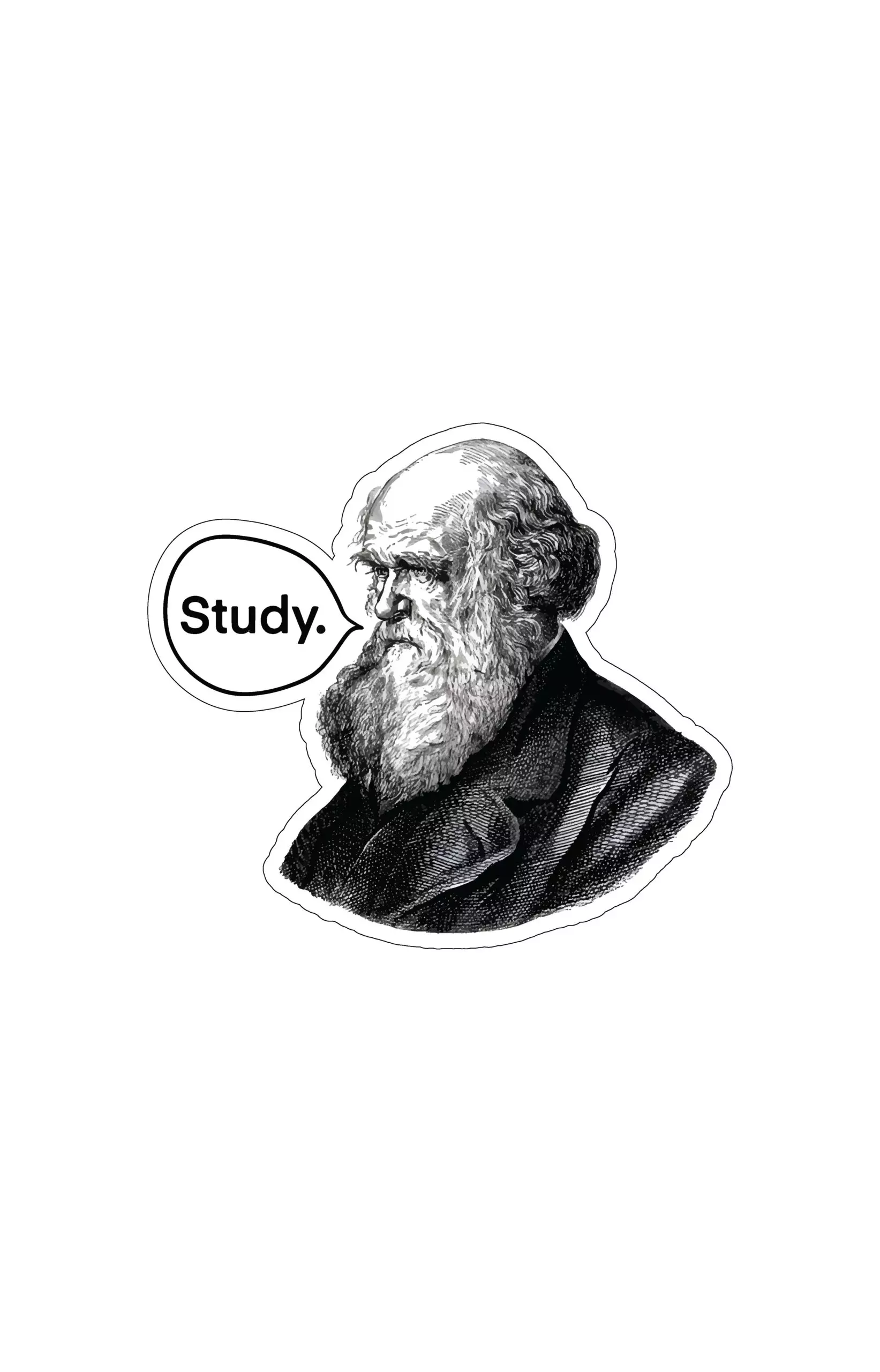 Study - Darwin - Meme - Sticker