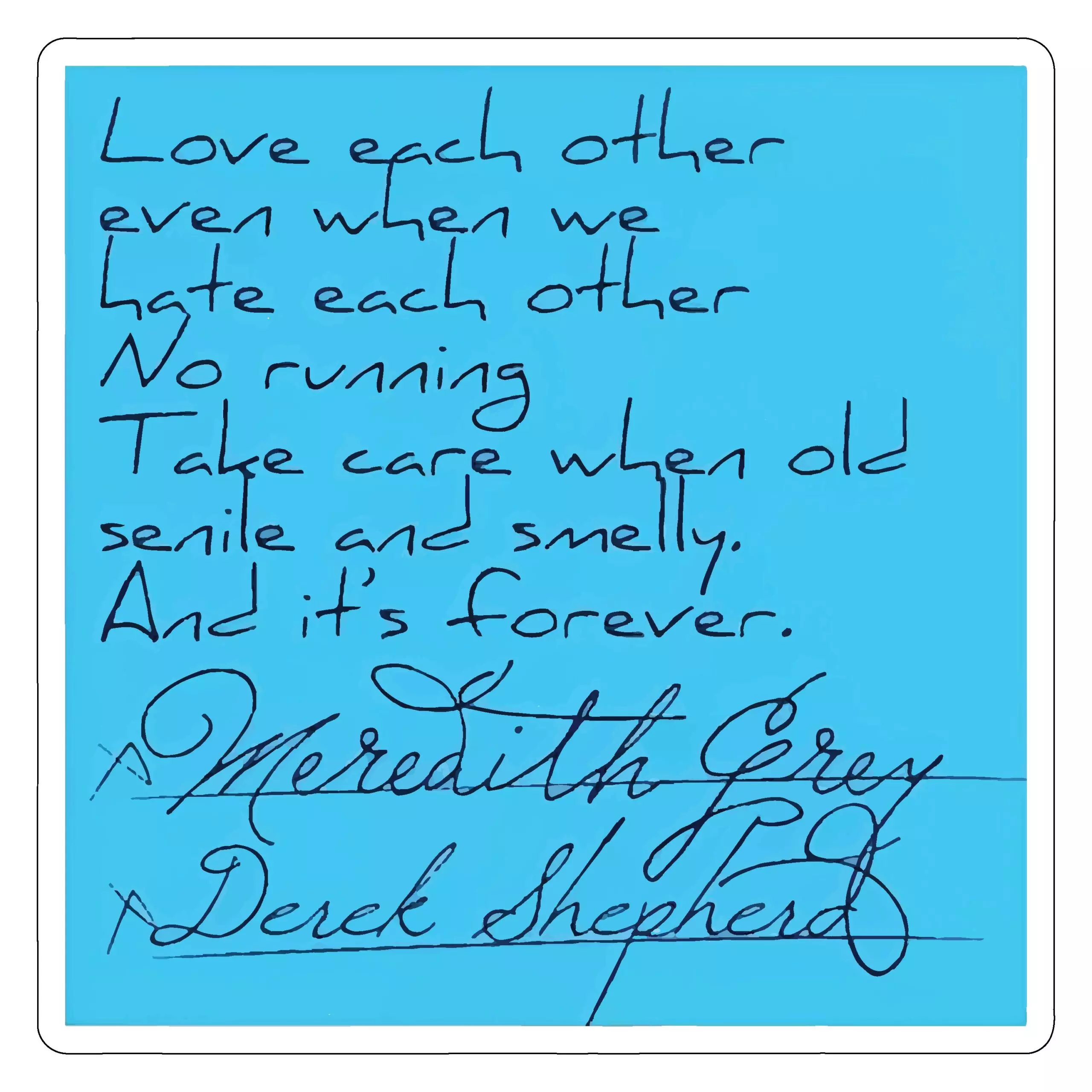 Love Each Other - Letter - Meme - Sticker