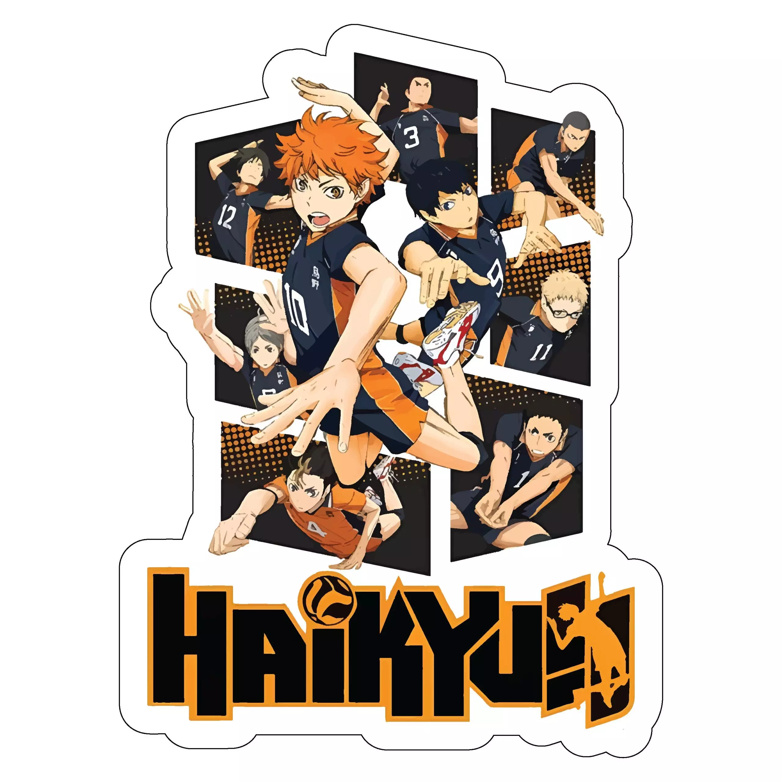 Haikyu Cover - Haikyu - Sticker