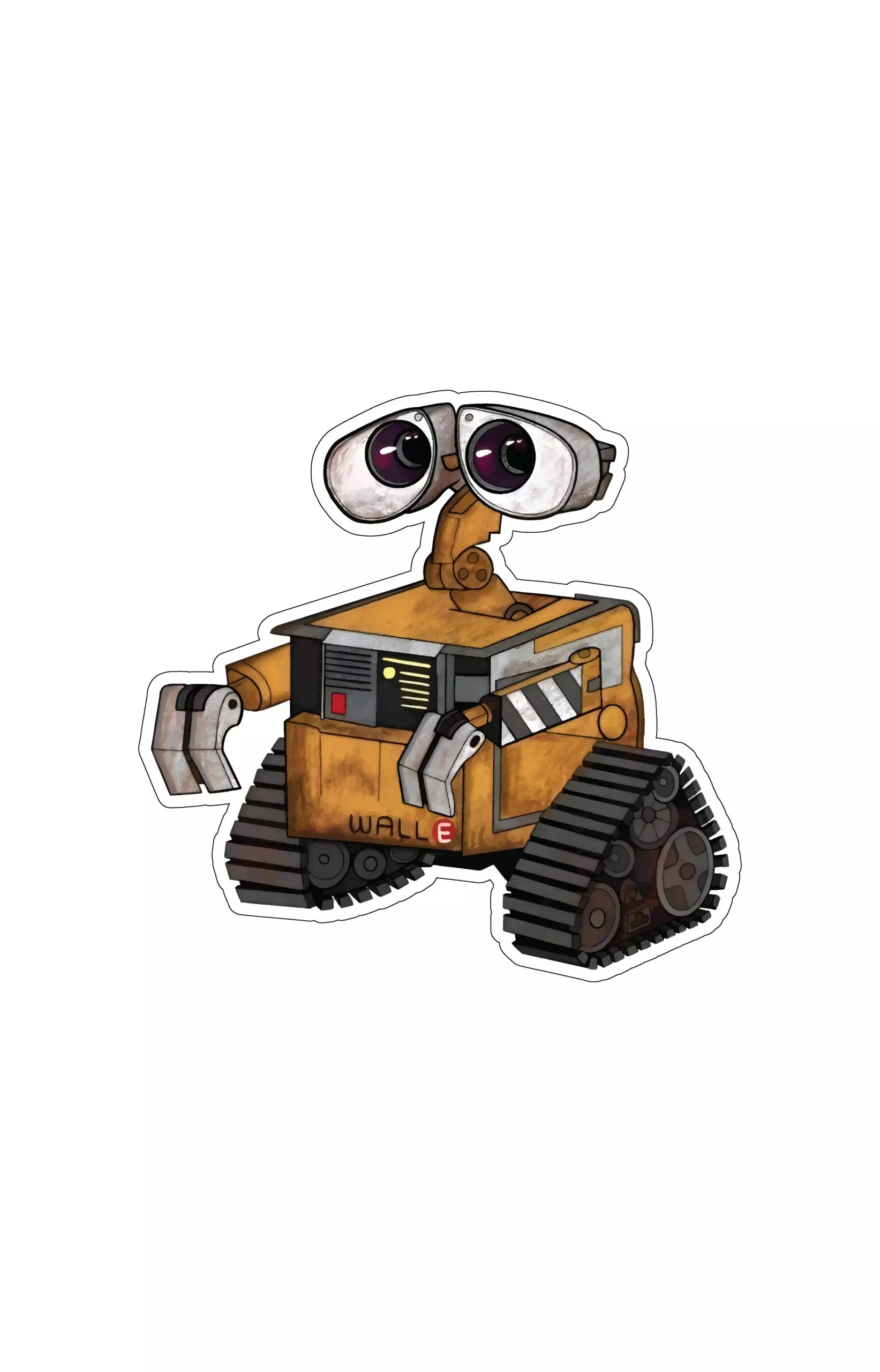 Wall E Robot - Wall E - Sticker