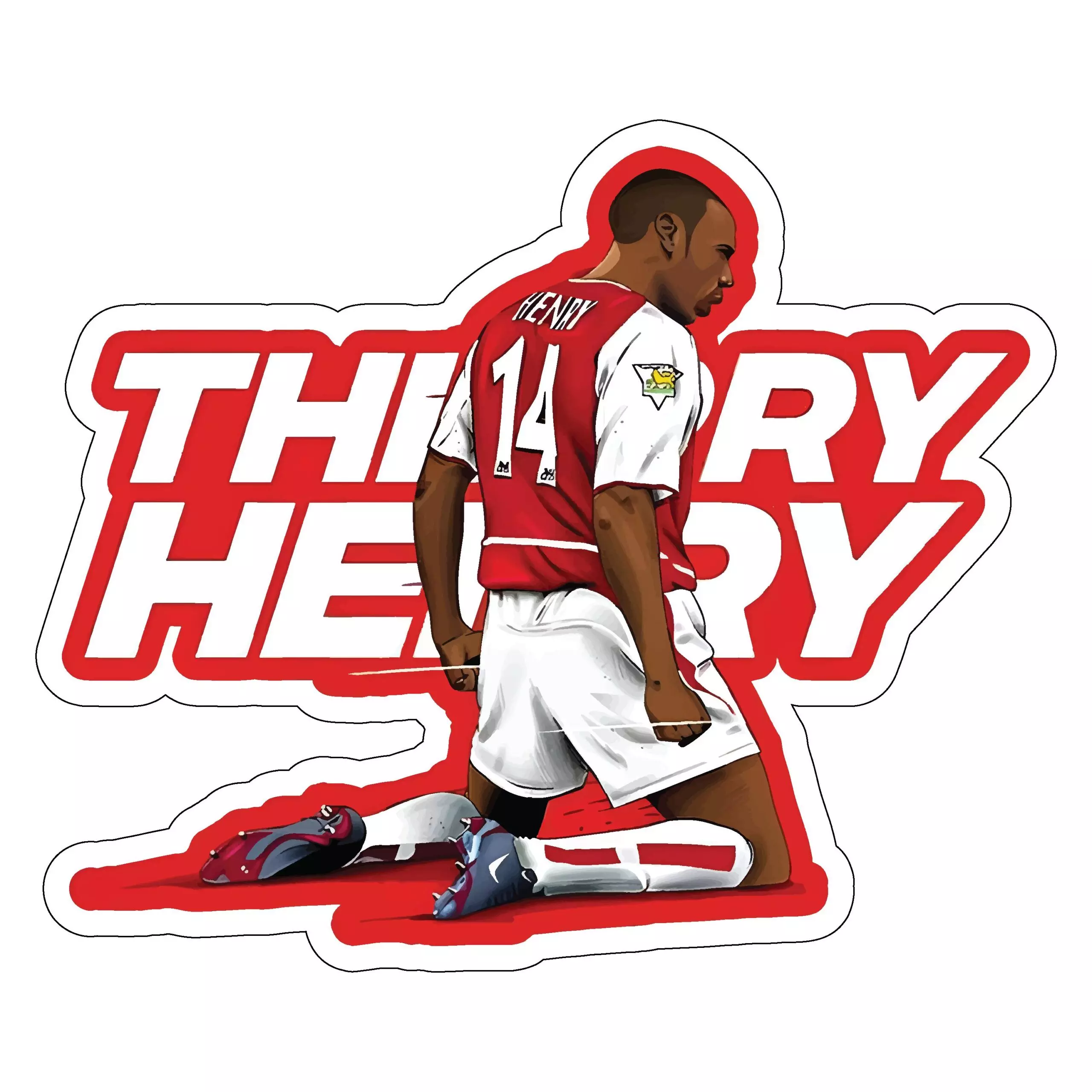 Thierry Henry - Sports - Sticker