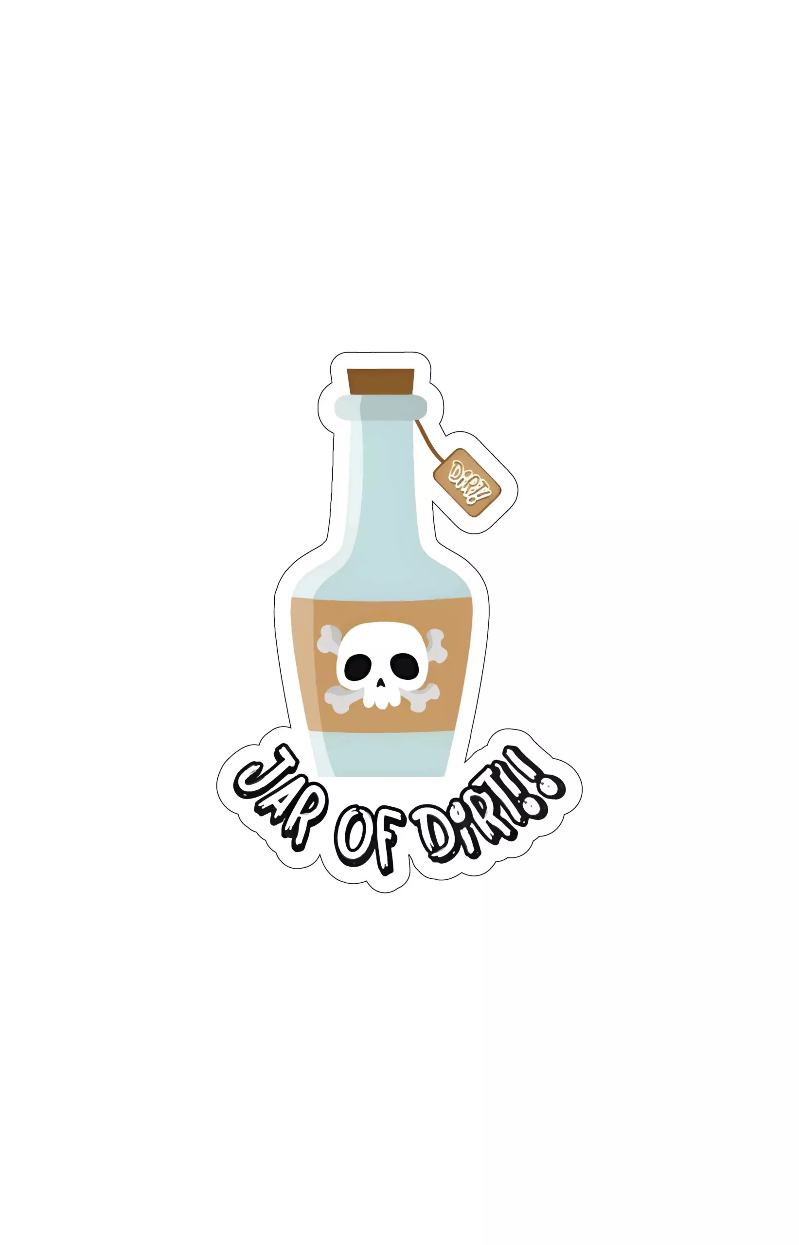 Jar of Dirt - Pirates of the Carribean - Sticker