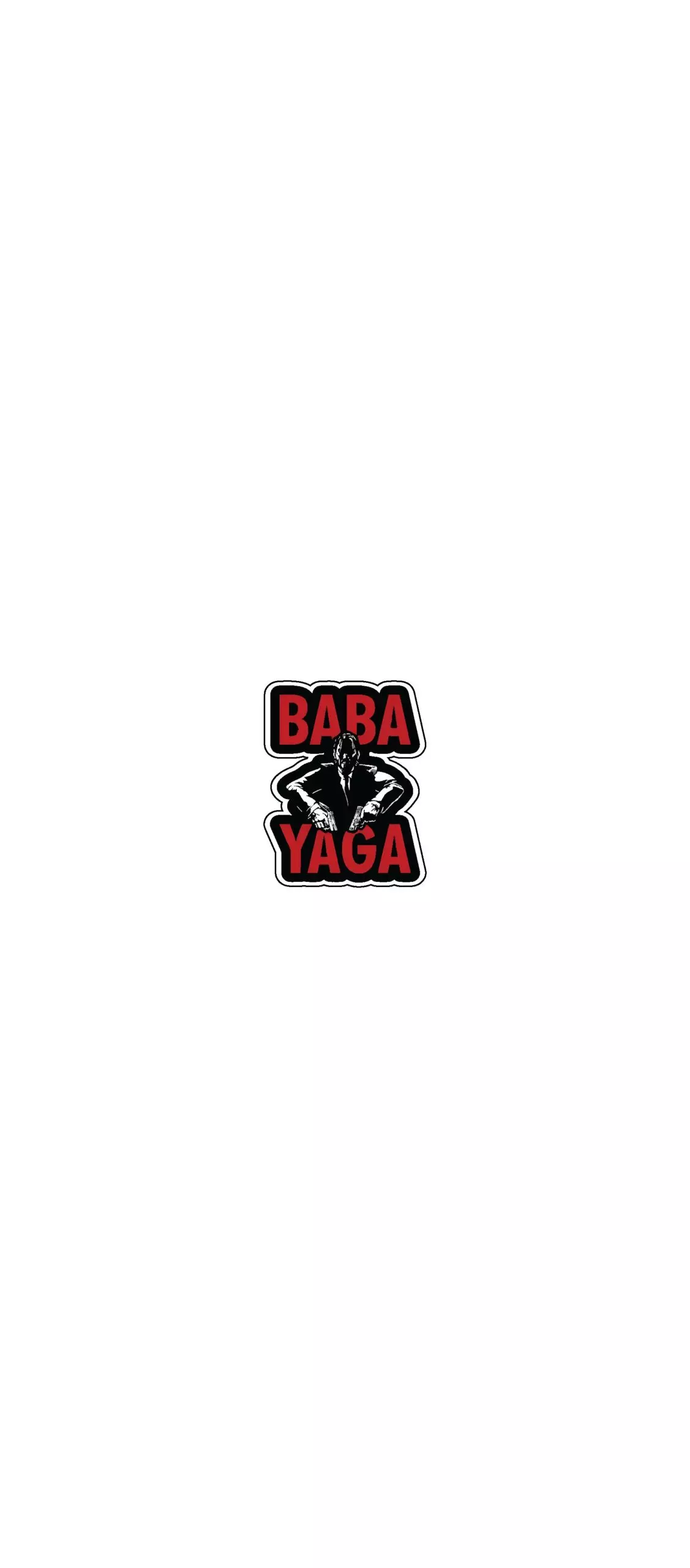 Baba Yaga - John Wick - Sticker