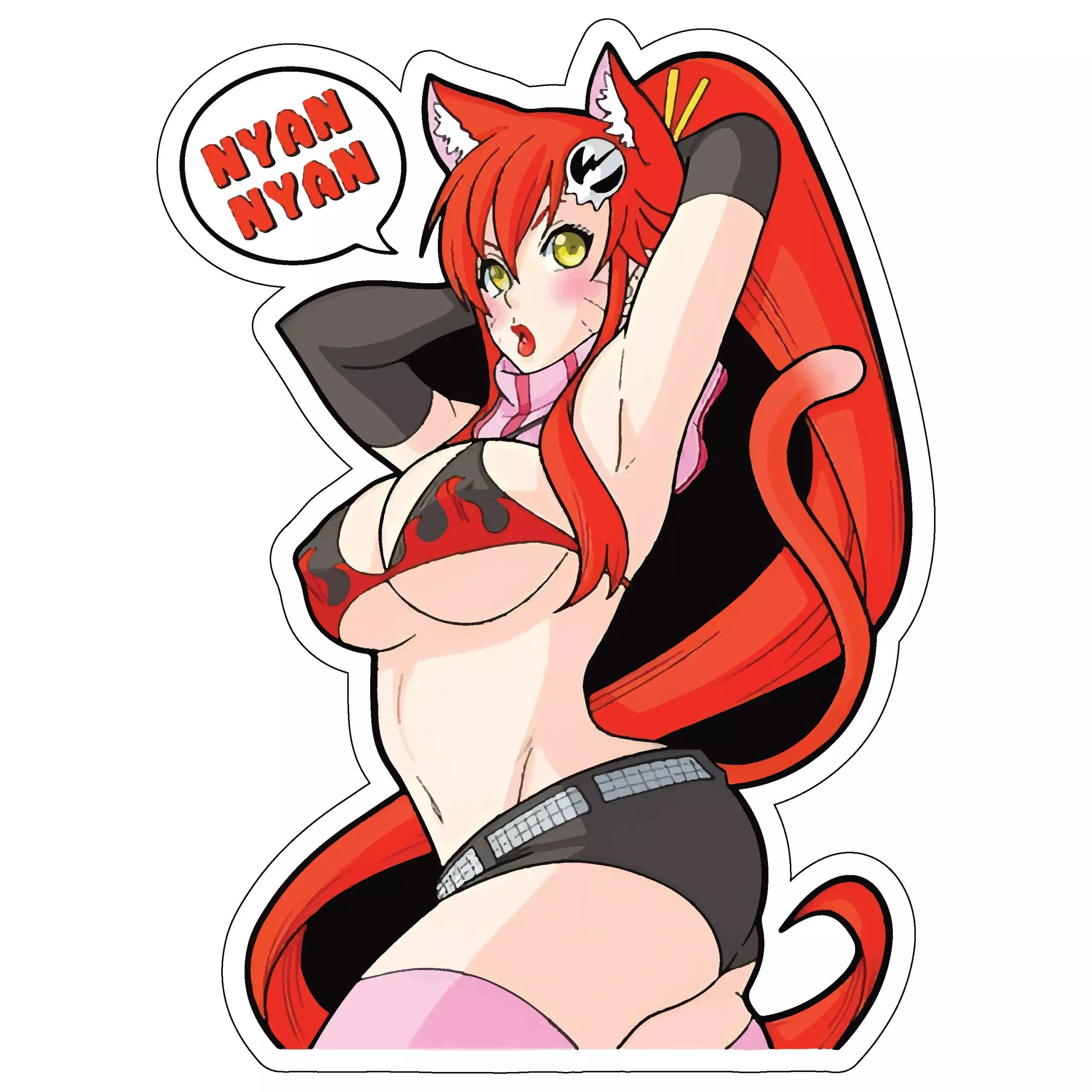 Yoko Littner - Tengen Toppa Gurren Lagann - Sticker