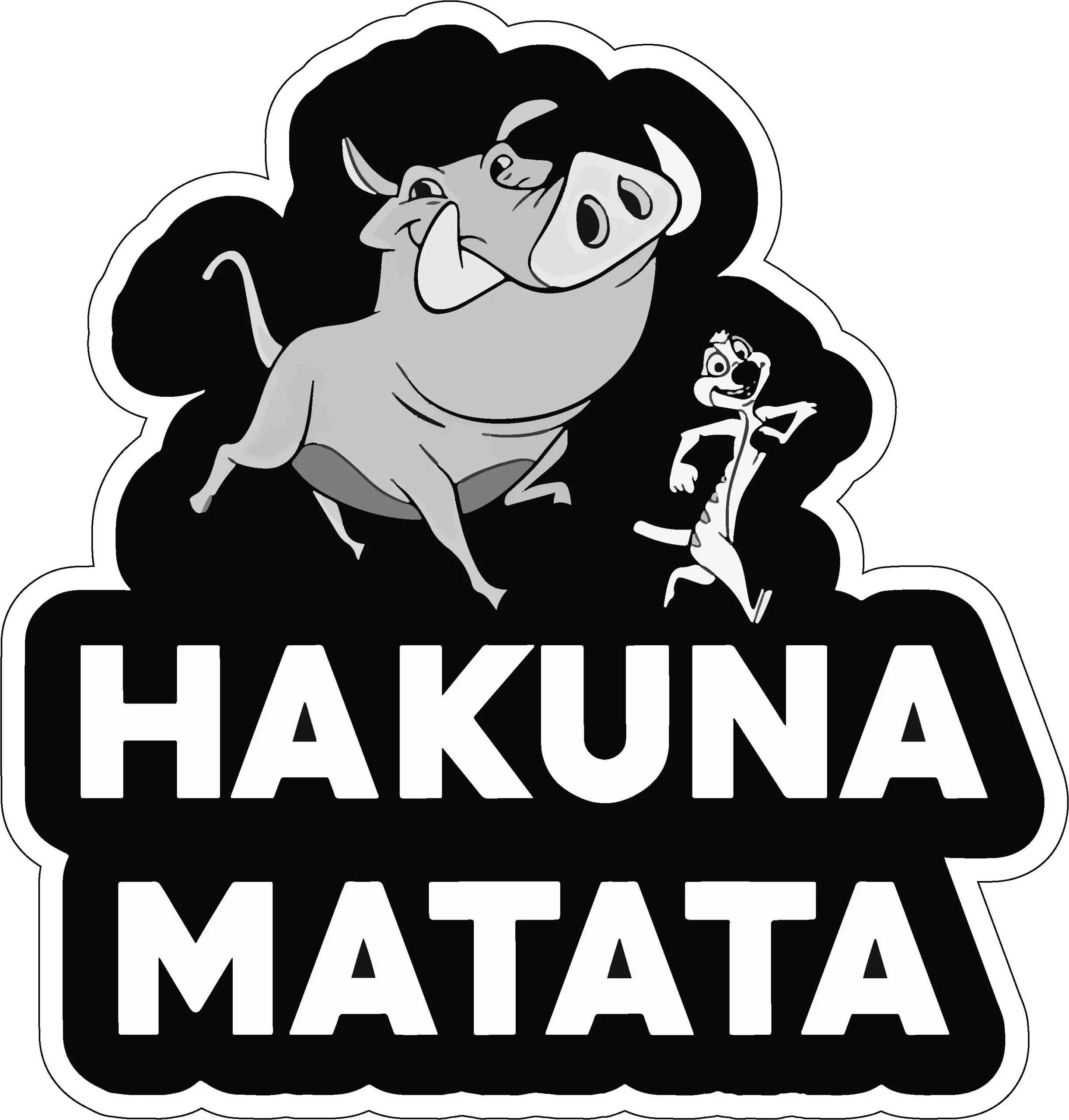 Hakuna Matata - The Lion King - Sticker