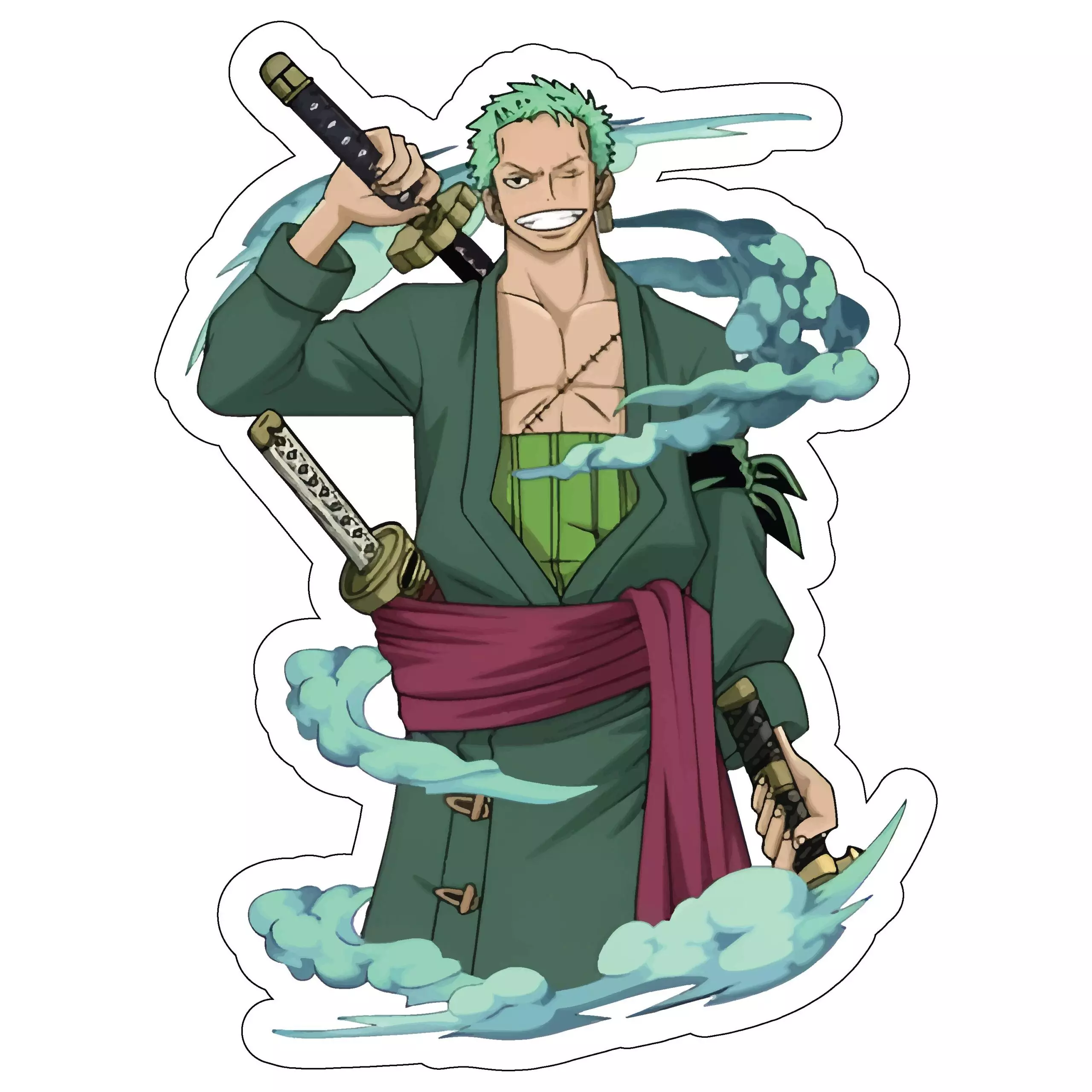 Zoro - One Piece - Sticker