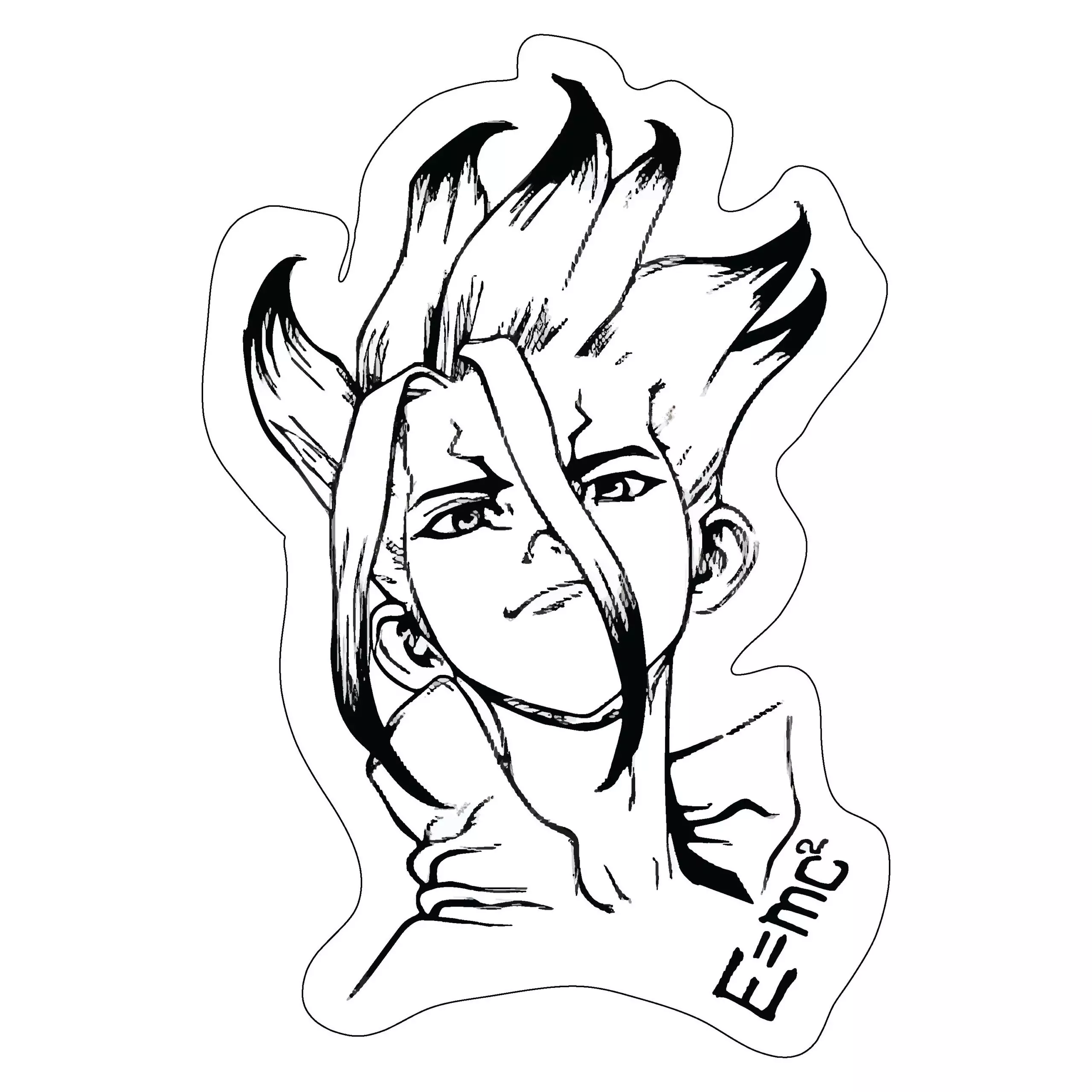 Senku - Dr Stone - Sticker