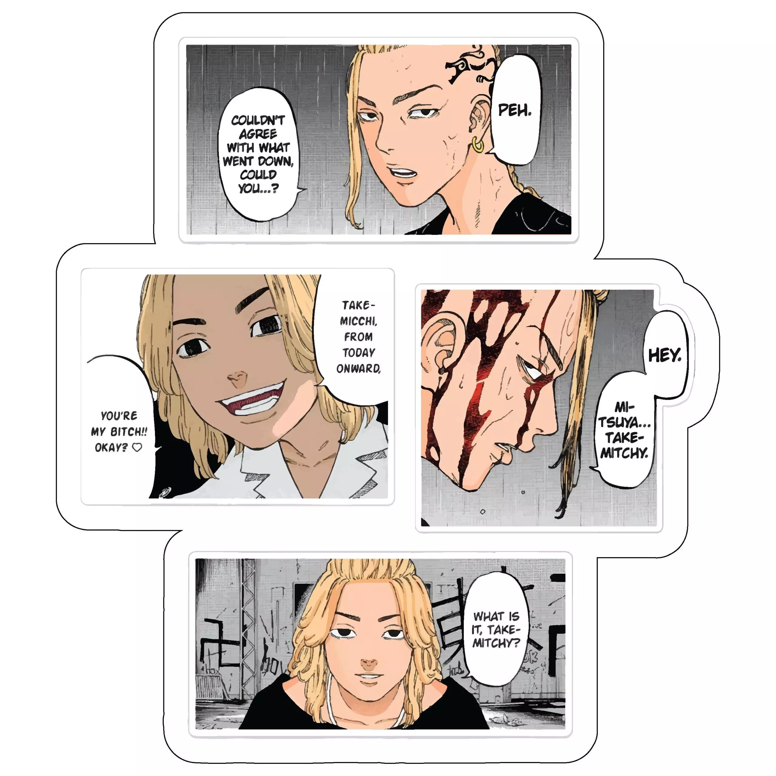 Tokyo Manji - Anime Strip - Sticker