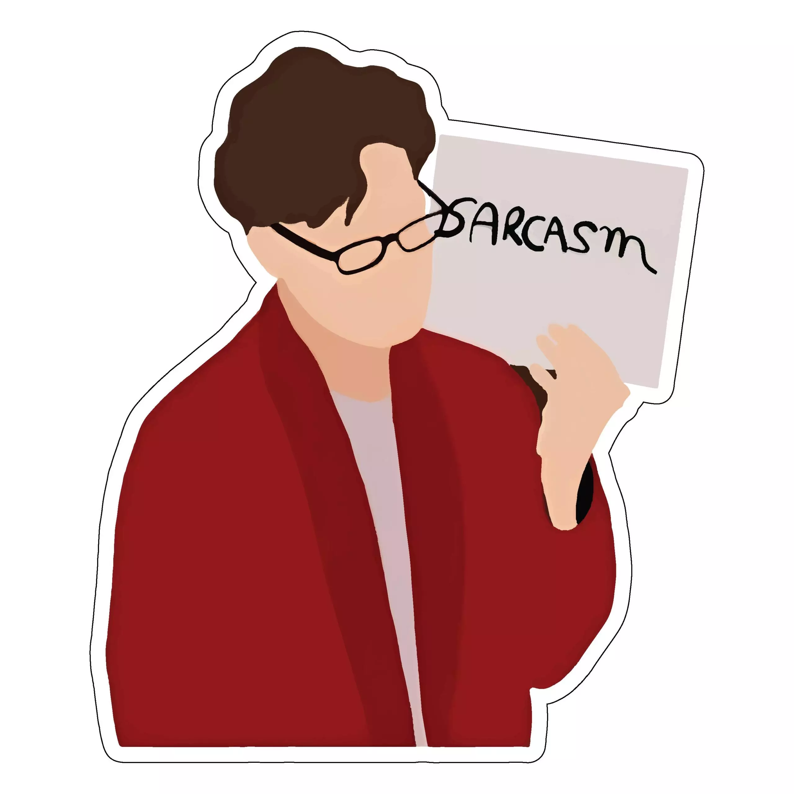 Sarcasm - Meme - Sticker
