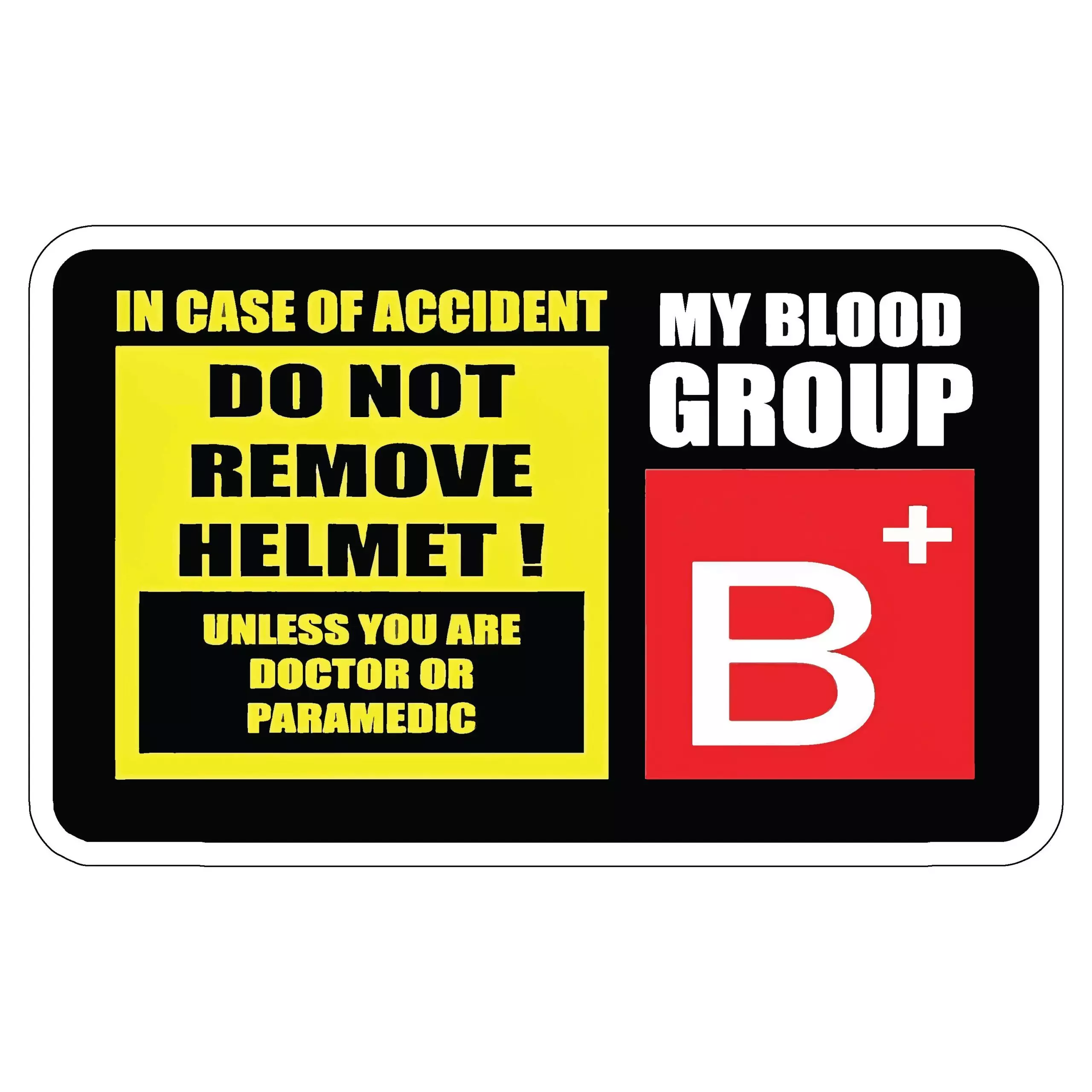 My Blood group is B+ - Meme - Sticker