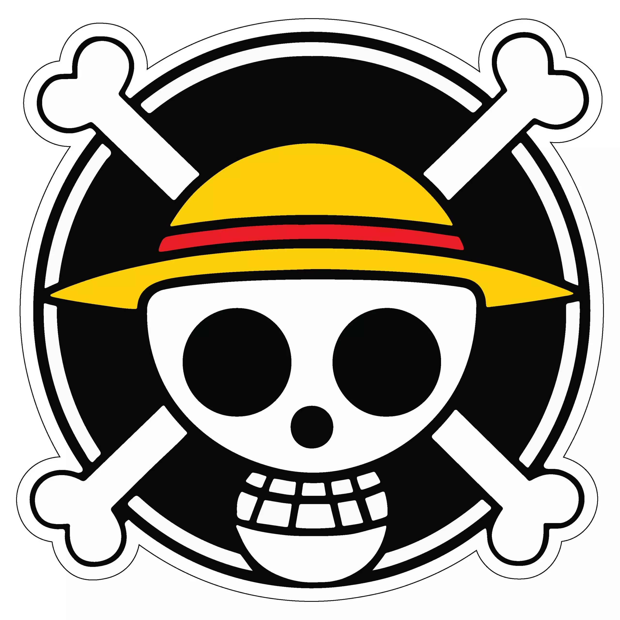 Straw Hat Pirates Symbol - One Piece - Sticker