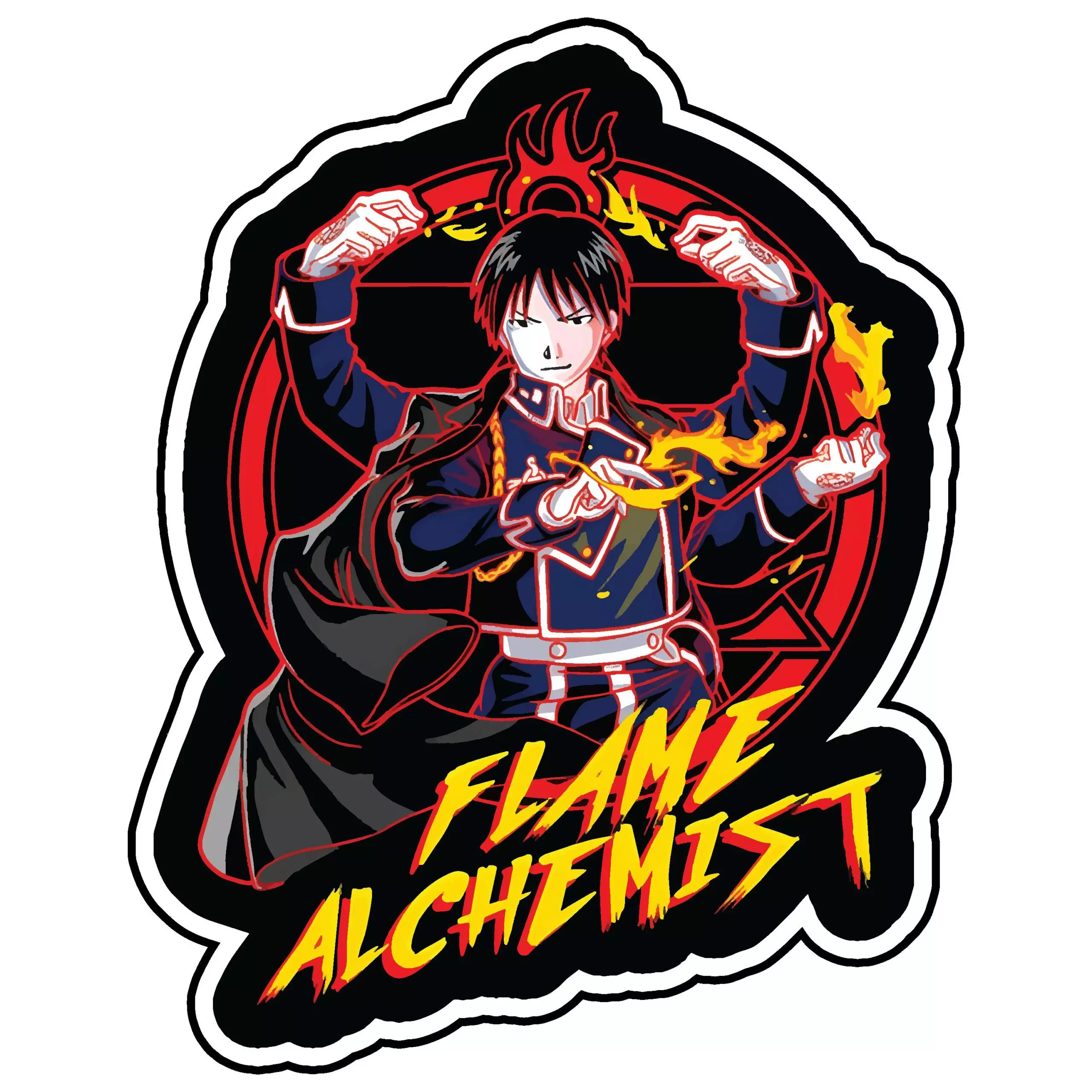 Flasme Alchemist - Anime - Sticker